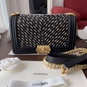 Best 1:1 Chanel Boy Chanel Handbag A67086 Black 2019 Collection AQ02847