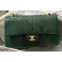 Best 1:1 Chanel Python Classic Flap Medium Bag A1112 44 AQ01042