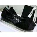 Best Copy Chanel Mary Janes G36048 Suede Black 2020 AQ03974