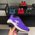 Best Knockoff CHANEL FABRIC SNEAKERS G34763 PURPLE 2019 AQ01542