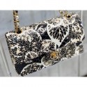 Best Quality Fake Chanel Python Classic Flap Medium Bag A1112 14 AQ03837