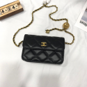 Chanel Lambskin Vintage Waist Bag AP1461 Black 2020 AQ02576