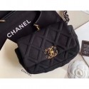 Chanel 19 Jersey Waist Bag AS1163 Black 2020 AQ03299