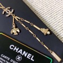 Chanel Bird Chain Pendant Long Necklace AB2142 Gold 2019 Collection AQ01809