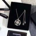 Chanel Bloom Necklace AB1005 Silver 2019 Collection AQ03630