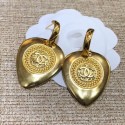 Chanel Brass Heart Earrings 35 2020 Collection AQ00894