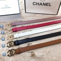 Chanel Calfskin Belt 20mm with Crystal CC Buckle 2019 Collection AQ02963