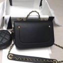 Chanel Calfskin Flap Bag and Coin Purse AS1094 02 Black 2019 Collection AQ02958