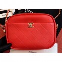 Chanel Casual Trip Medium Camera Case Bag AS0140 Red 2019 AQ01579