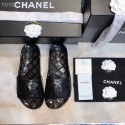 Chanel CC Logo Transparent PVC Shower Shoes Mules Slipper Sandals Black 2019 AQ02578