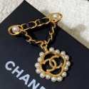 Chanel Chain Leather CC Bloom Brooch 2019 Collection AQ00869