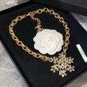 Chanel Chain Snowflake Necklace 2019 Collection AQ03770