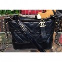 Chanel Chevron Gabrielle Small Hobo Bag A91810 Black 2018 AQ00737