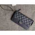 Chanel Classic Pouch Clutch Bag with Handle AP0364 Black 2019 AQ02728