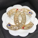 Chanel Cutout CC Brooch AB3283 2019 Collection AQ02894