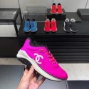 CHANEL FABRIC SNEAKERS G34763 fuchsia 2019 AQ02588