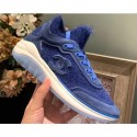 Chanel Fabric Suede Calfskin and TPU Sneakers G35202 Blue 2019 AQ04339