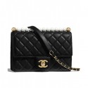 Chanel Flap Bag AS0585 Black AQ02142
