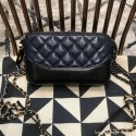 Chanel Gabrielle Clutch on Chain/Mini Bag A94505 Dark Blue/Black 2019 Collection AQ04052