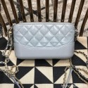 Chanel Gabrielle Clutch on Chain/Mini Bag A94505 Light Blue 2019 Collection AQ03656