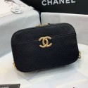 Chanel Grained Calfskin Waist Bag/Belt Bag AS0311 Black 2019 Collection AQ04294