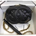 Chanel Lambskin Camera Case Clutch Bag With Big CC Logo AS1757 Black 2020 Collection AQ01165