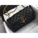 Chanel Lambskin Double Flap Bag A57275 Black 2018 AQ03171