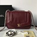 Chanel Lambskin Medium Flap Bag AS1178 Burgundy 2019 Collection AQ02742