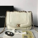 Chanel Lambskin Medium Flap Bag AS1178 White 2019 Collection AQ00999