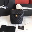 Chanel Lambskin Quilting Small Backpack Black 2019 AQ02989