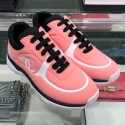 Chanel Lycra Patchwork Sneakers G34765 Pink/White 2019 Collection AQ02051