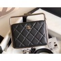 Chanel Metal Bar Clutch Bag AS1732 Black 2020 AQ04248