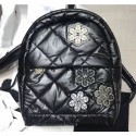 Chanel Mixed Fibers Cocoon Backpack Bag AS1025 Black 2019 AQ02327