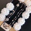 Chanel Pearl Crystal Long Necklace 01 2019 Collection AQ01580