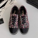 Chanel Pearl Fabric Sneakers Multicolor 2020 Collection AQ03948