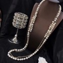 Chanel Pearl Long Sweater Necklace AB1235 2019 Collection AQ01645