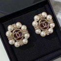 Chanel Pearl Stud Earrings 04 Red 2019 Collection AQ01904