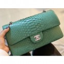 Chanel Python Classic Flap Medium Bag A1112 40 AQ00883