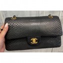 Chanel Python Classic Flap Medium Bag A1112 43 AQ04028