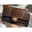 Chanel Python Classic Flap Medium Bag A1112 51 AQ00750