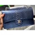 Chanel Python Classic Flap Medium Bag A1112 57 AQ02694