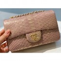 Chanel Python Classic Flap Small Bag A1116 03 AQ00942