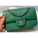 Chanel Python Classic Flap Small Bag A1116 14 AQ00856