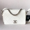 Chanel Quilted Flap Bag AS0574 White 2019 Collection AQ01735