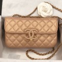 Chanel Quilted Lambskin Small Flap Bag A57275 Beige 2019 Collection AQ02412