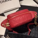 Chanel Quilted Lambskin Waist Bag/Belt Bag AS0940 Red 2019 Collection AQ03761