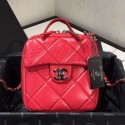 Chanel Quilted Vintage Leather Camera Case Bag AS1323 Red 2020 Collection AQ03830