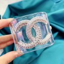 Chanel Resin Crystal CC Cuff Bracelet 03 2019 Collection AQ00526