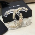 Chanel Resin Cutout Metal CC Large Brooch 2019 Collection AQ03494