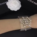 Chanel Resin Snowflake Cuff Bracelet 2019 Collection AQ03199